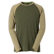 Merino Wool Two Toned LS Tee