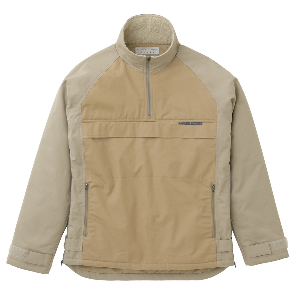 ベンタイル×ウール中綿のスモック