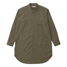 タスランナイロンのロングシャツ