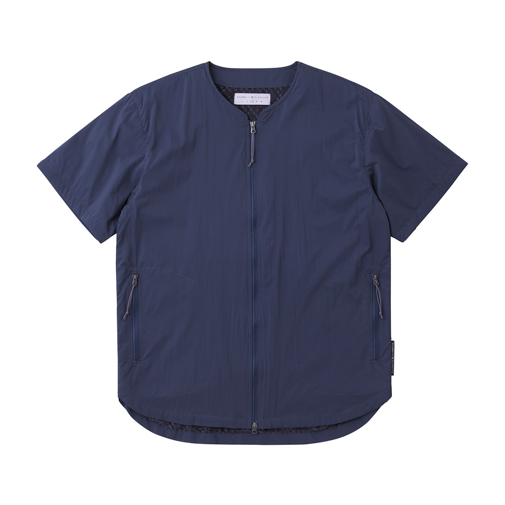 オクタライニングの半袖カーディガン