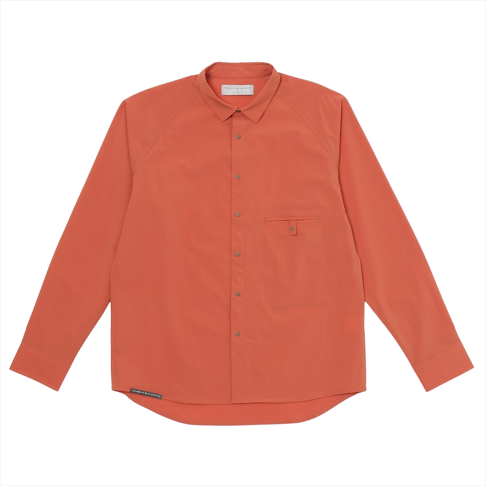 ソフトシェルのショートカラーシャツ