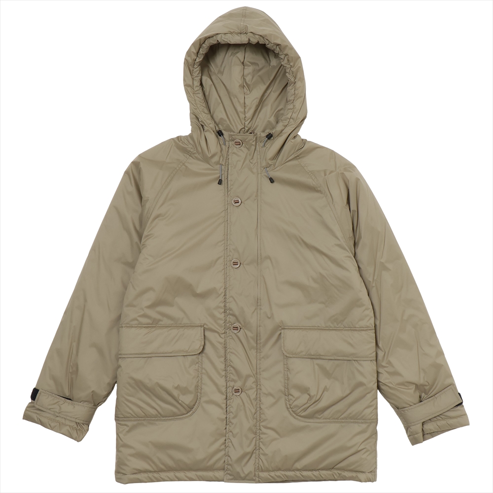 中綿入りのコート