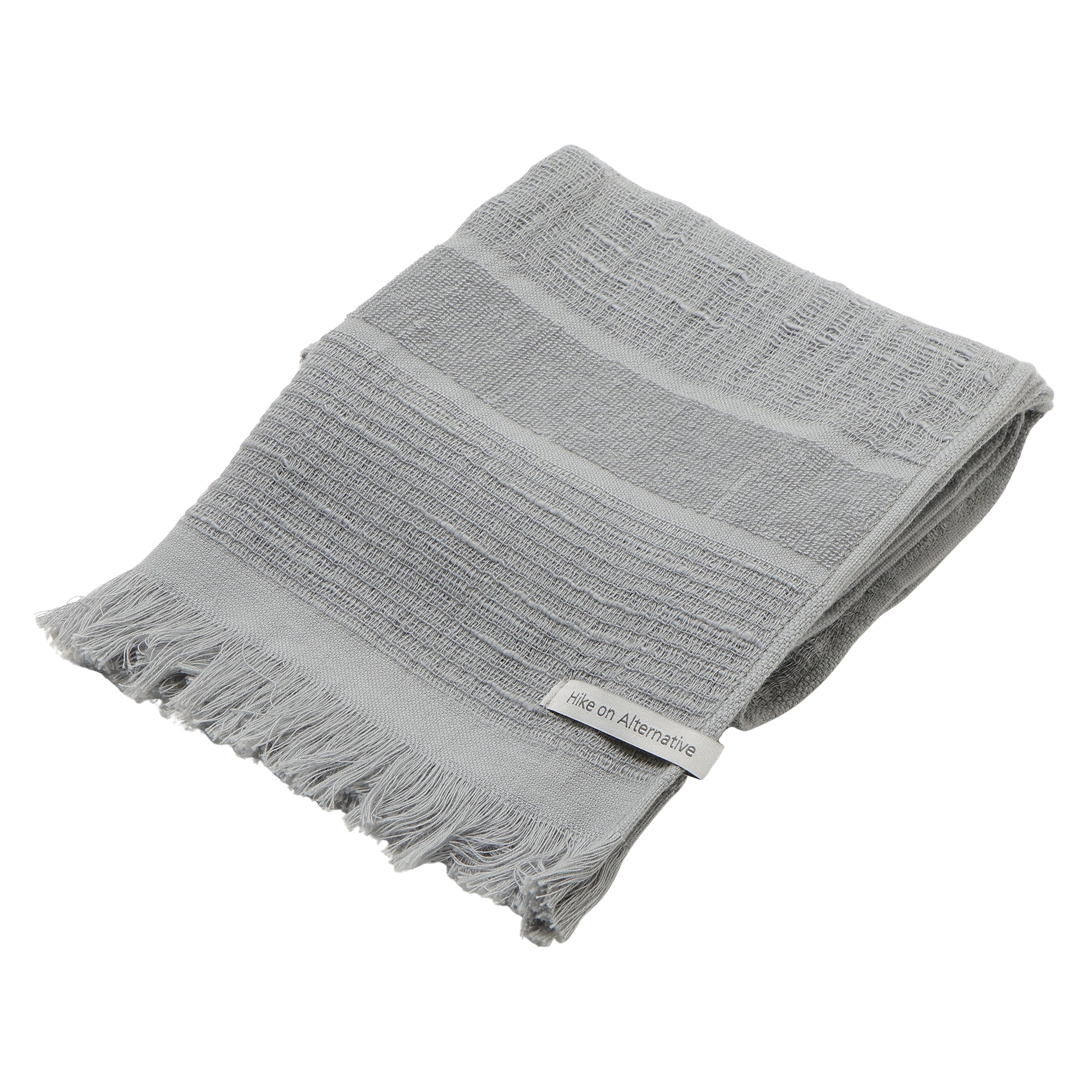 ふんわりコットンのマフラー