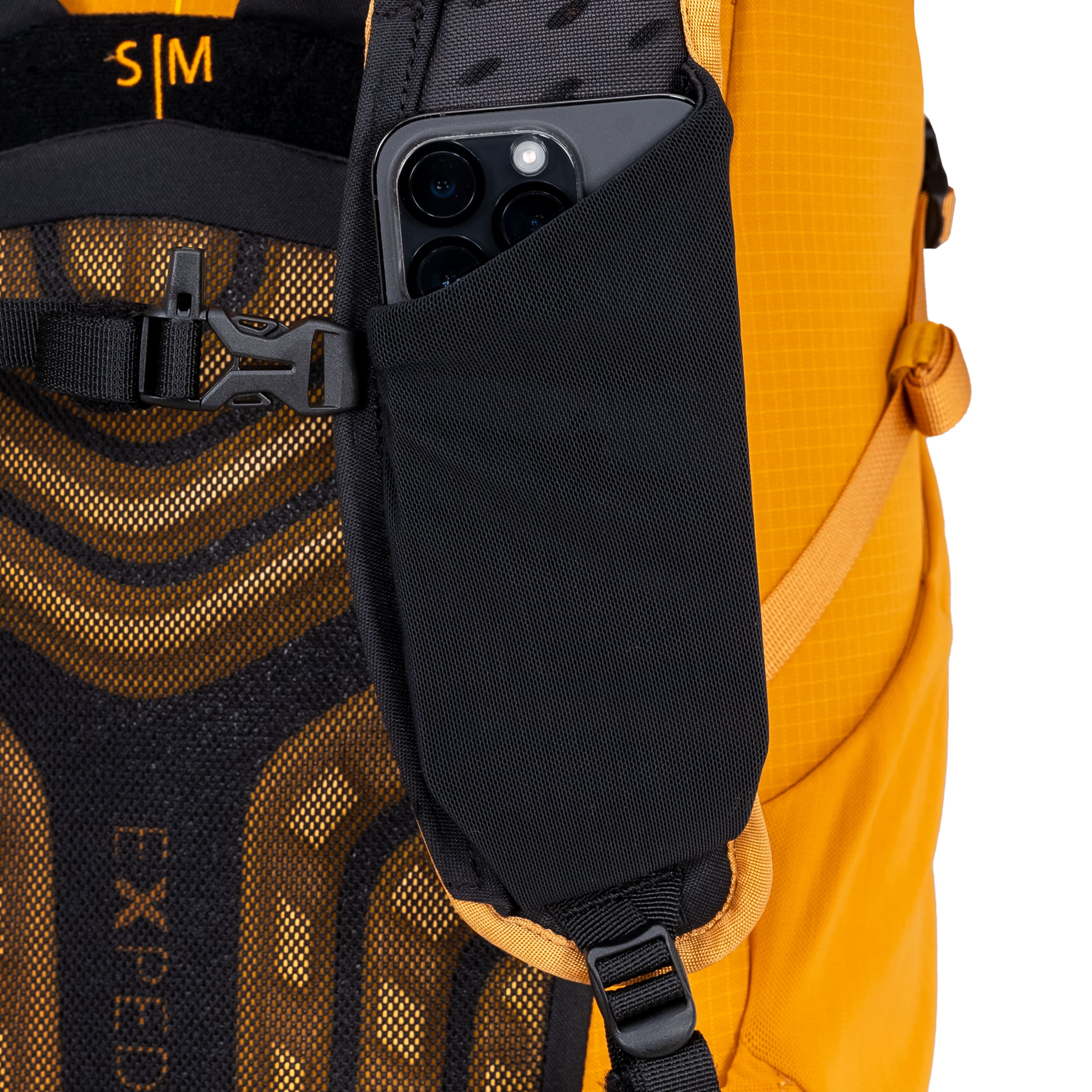 ショルダーにストレッチポケット